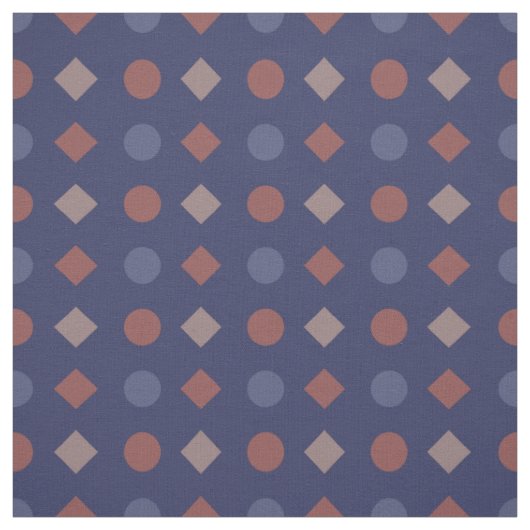 Klassiek diamant-dot geometrisch patroon – stof (Swatch)