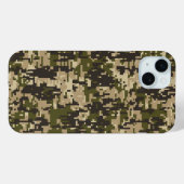 Klassiek digitaal camerapatroon Case-Mate iPhone case (Achterkant (horizontaal))