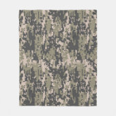 Klassiek digitaal camerapatroon fleece deken (Voorkant)