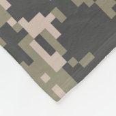 Klassiek digitaal camerapatroon fleece deken (Hoek)