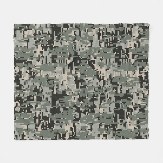 Klassiek digitaal camerapatroon fleece deken (Voorkant (Horizontaal))