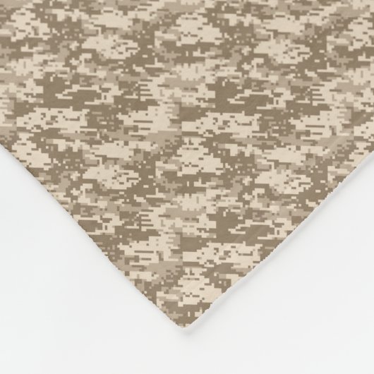 Klassiek digitaal camerapatroon fleece deken (Hoek)