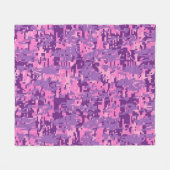 Klassiek digitaal camerapatroon fleece deken (Voorkant (Horizontaal))