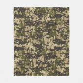 Klassiek digitaal camerapatroon fleece deken (Voorkant)