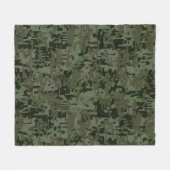 Klassiek digitaal camerapatroon fleece deken (Voorkant (Horizontaal))