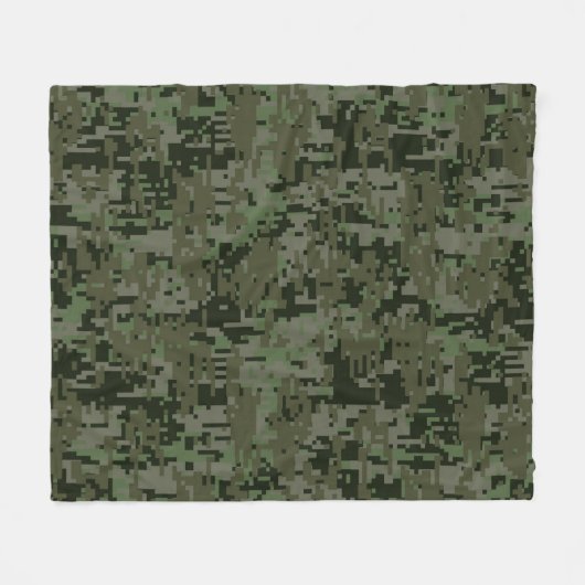 Klassiek digitaal camerapatroon fleece deken (Voorkant (Horizontaal))