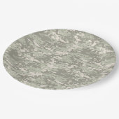 Klassiek digitaal camerapatroon papieren bordje (Gekanteld)