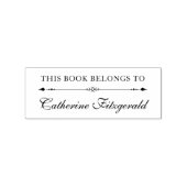Klassiek Dit boek is van Aangepaste scriptnaam Rubberstempel (Afrduk)