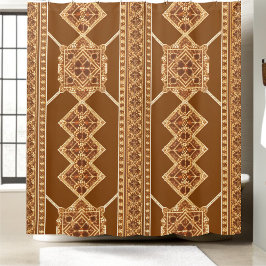 Klassiek douchegordijn rustieke boerderij verticaa