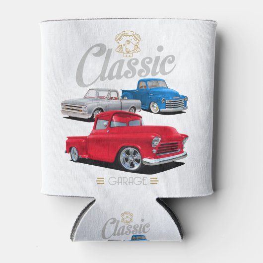 Klassiek drie blikjeskoeler (Voorkant)