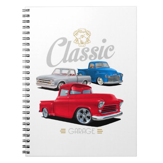 Klassiek drie notitieboek (Voorkant)