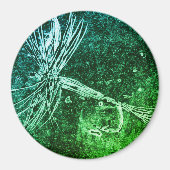 Klassiek droge-vliegpatroon voor forel- en baardvi magneet (Voorkant)