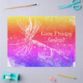 Klassiek droge-vliegpatroon voor forel- en baardvi tissuepapier (Craft)