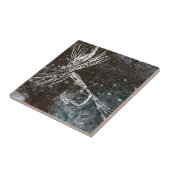 Klassiek droog vliegpatroon voor forel en volwasse tegeltje (Zijkant)