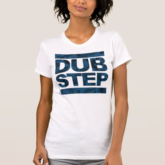 Klassiek Dubstep Camo Square T-shirt (Voorkant)