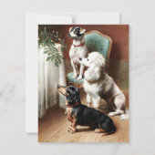 Klassiek - Een Kerstbehandeling Feestdagenkaart (Voorkant)