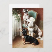 Klassiek - Een Kerstbehandeling Feestdagenkaart (Voorkant / Achterkant)