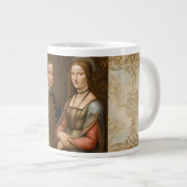 , klassiek, een koninklijk paar grote koffiekop (Voorkant rechts)