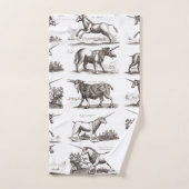 Klassiek Eenhoorn Antiek Mythisch Magisch Wezen Bad Handdoek (Handdoek)