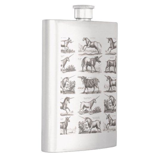 Klassiek Eenhoorn Antiek Mythisch Magisch Wezen Flacon (Rechts)