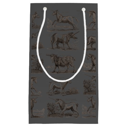 Klassiek Eenhoorn Antiek Mythisch Magisch Wezen Klein Cadeauzakje (Voorkant)