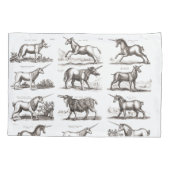 Klassiek Eenhoorn Antiek Mythisch Magisch Wezen Kussensloop (Achterkant)