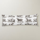 Klassiek Eenhoorn Antiek Mythisch Magisch Wezen Lichaamskussen (Achterkant)