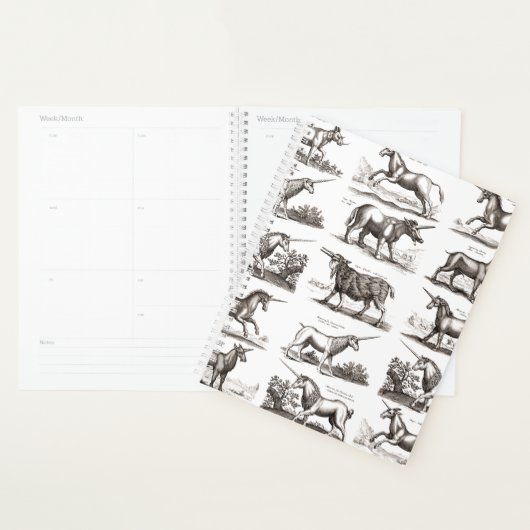 Klassiek Eenhoorn Antiek Mythisch Magisch Wezen Planner (Display)