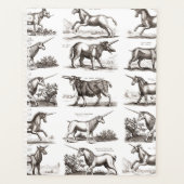 Klassiek Eenhoorn Antiek Mythisch Magisch Wezen Planner (Voorkant)