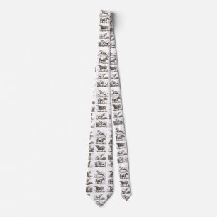 Klassiek Eenhoorn Antiek Mythisch Magisch Wezen Stropdas