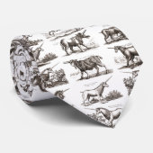 Klassiek Eenhoorn Antiek Mythisch Magisch Wezen Stropdas (Opgerold)