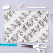 Klassiek Eenhoorn Antiek Mythisch Magisch Wezen Tissuepapier (Craft)