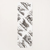 Klassiek Eenhoorn Antiek Mythisch Magisch Wezen Yogamat (Achterkant)