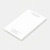 Klassiek Eenvoudig Aantrekkelijk Stijlvol Zakelijk Post-it® Notes (Schuin)