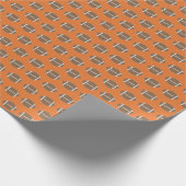 Klassiek eenvoudig Football ompakken papier (Hoek)