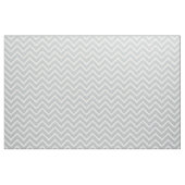 Klassiek eenvoudig grijs en wit Chevron Stof (Fat Quarter)