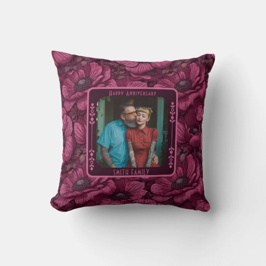 Klassiek eenvoudig paar bruiloft Sierkussen (Voorkant)