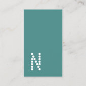 Klassiek eenvoudig verticaal professioneel Visitek Visitekaartje (Voorkant)