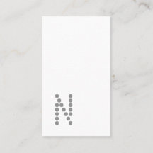 Klassiek eenvoudig verticaal professioneel Visitek