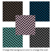 Klassiek eenvoudig zwart wit visgraatpatroon tegeltje