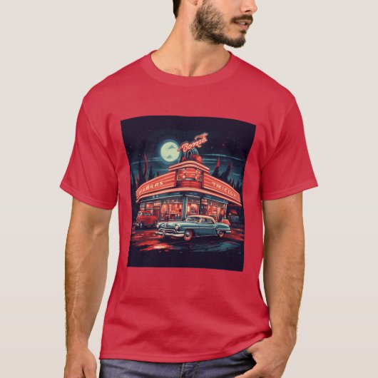 Klassiek Eetcafé T-shirt (Voorkant)
