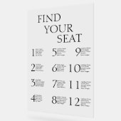 Klassiek Elegant Eenvoudig Modern Acryl Bord (Hoek)