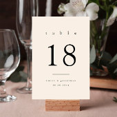 Klassiek Elegant Ivoor Bruiloft Kaart