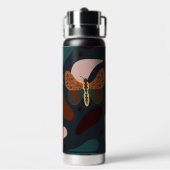 Klassiek Elegant Landelijk Boho    Waterfles (Achterkant)