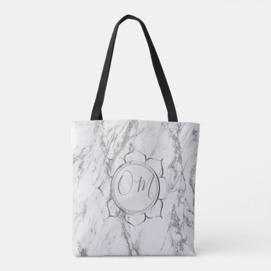 Klassiek Elegant Marble OM Tas (Achterkant)