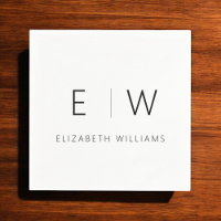 Klassiek Elegant Modern Minimalistisch Zwart Wit