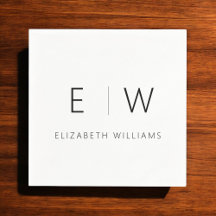 Klassiek Elegant Modern Minimalistisch Zwart Wit