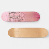 Klassiek elegant roze Ballerina Feet Persoonlijk Skateboard (Horizontaal)