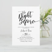 Klassiek elegant script repetitie diner kaart (Staand voorkant)