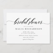 Klassiek Elegant Script-Vrijgezellenfeest Kaart (Voorkant)